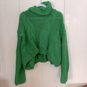 Knitted oversized sweater